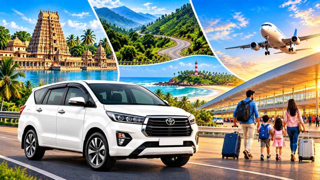 Sai Call Taxi Innova Crysta on a family trip