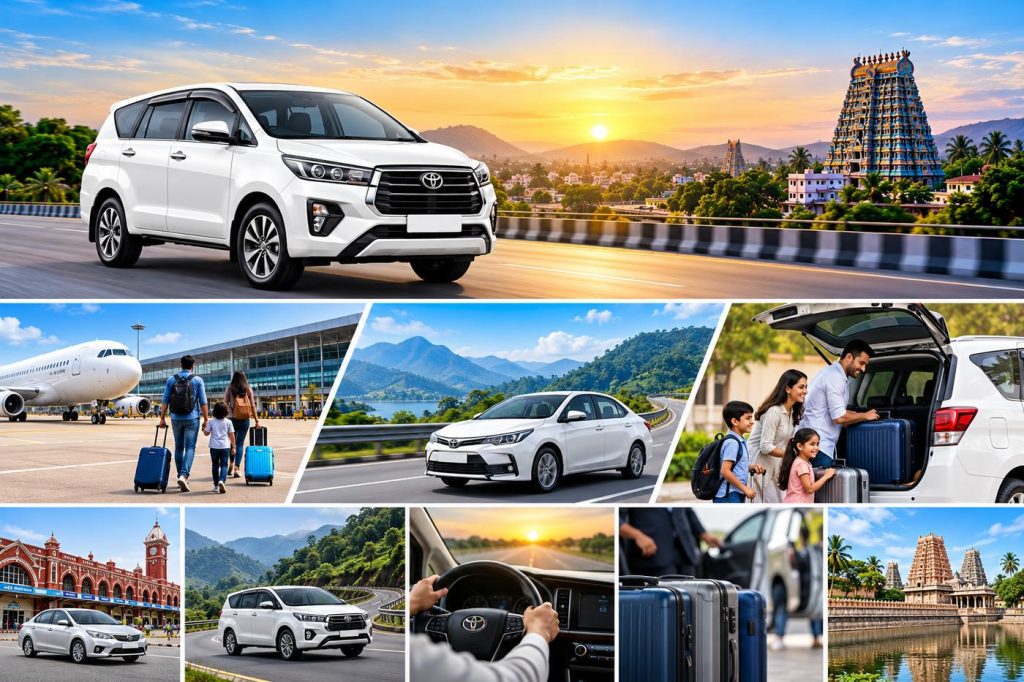 Sai Call Taxi Innova Crysta for airport, temple and family trips