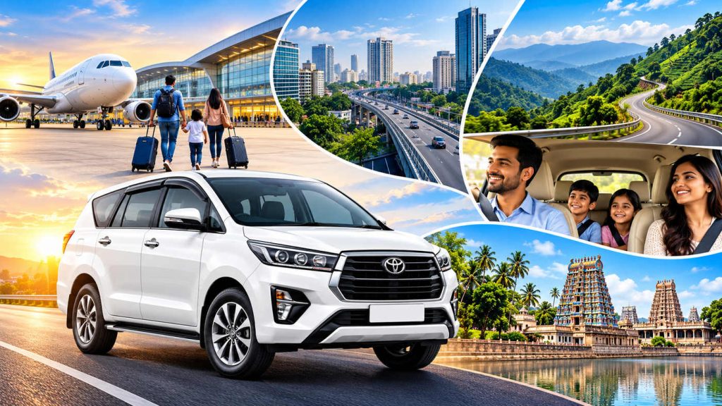 Sai Call Taxi services for airport, temple and family trips